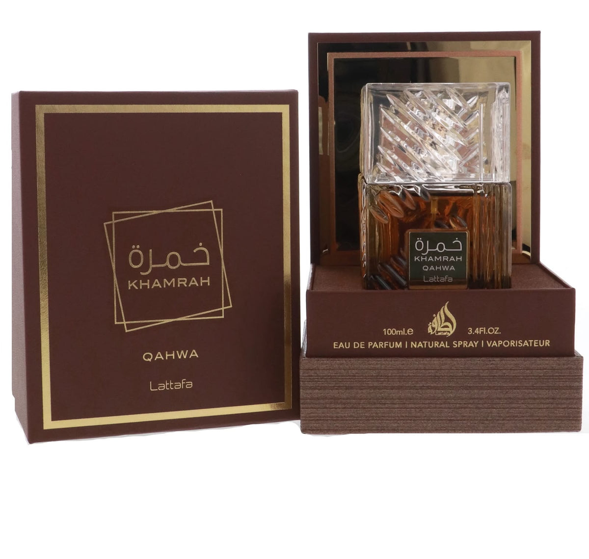 KHAMRAH QAHWA Unisex Eau De Parfum by Lattafa